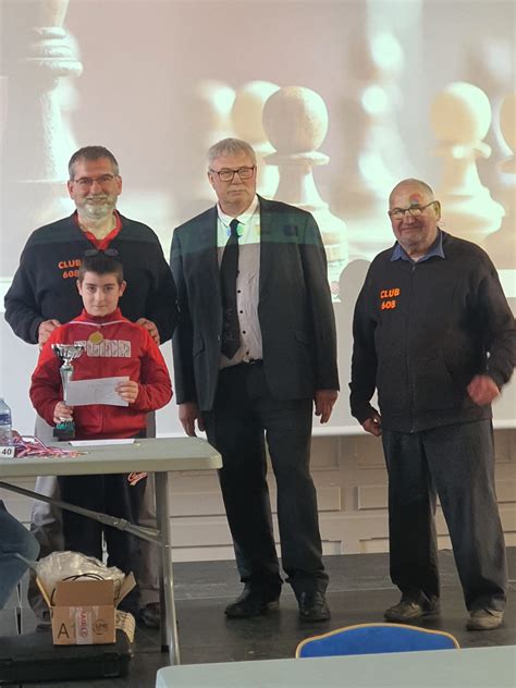 Club 608 Echecs Résultat du Tournoi Rapide Club 608 Paris XV