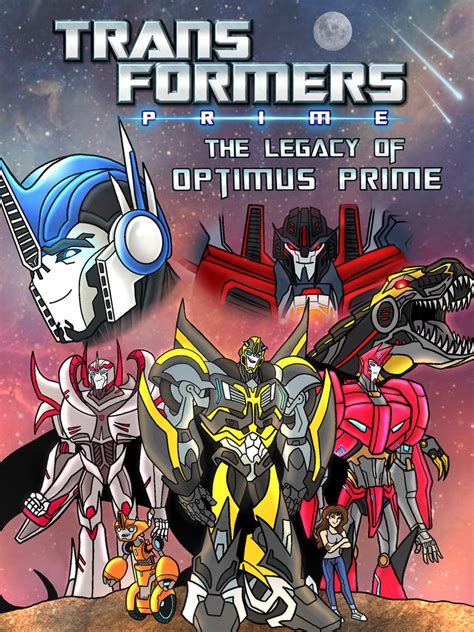 Tfp The Legacy Of Optimus Prime Book Cover By Melspyrose On Deviantart