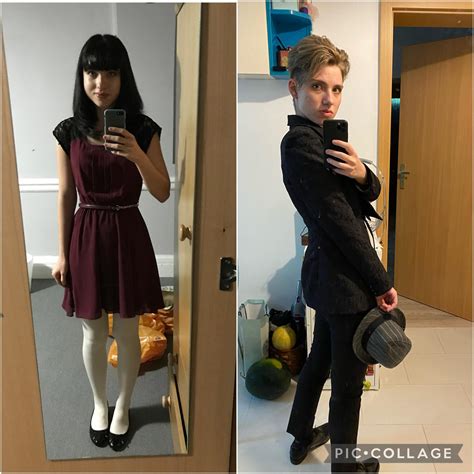 Lame mirror selfie trans timeline (he/him, annoyingly pre everything