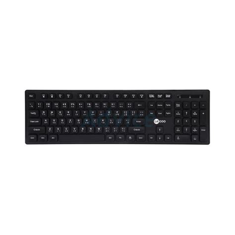 Usb Keyboard Lecoo Kb Black By Lenovo Lazada Co Th