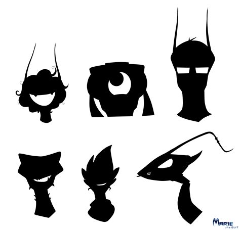 Shadow Characters by The--Magpie on DeviantArt