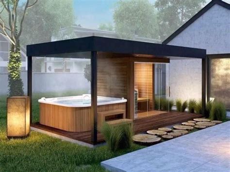 30 Awesome Hot Tub Enclosure Ideas For Your Backyard In 2021 Hot Tub