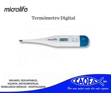 Termómetro digital axilar Caofasa