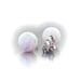 Lorraine 8mm Australian Fiery White Opal Ball Stud Post Etsy