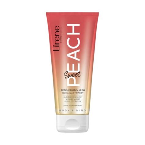 Lirene Sweet Peach Creme Regenerante Visage Corps Ml Yespara