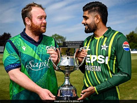 Ireland Vs Pakistan Live Streaming 1st T20i Live Telecast Where To Watch Match Cricket News