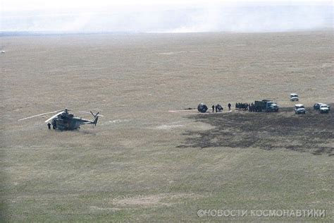 This is the landing of a “Soyuz”, a Russian spacecraft (12 pics) - Izismile.com