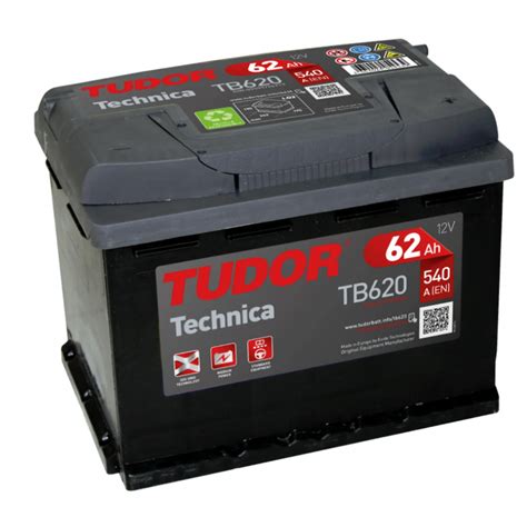 Startbatteri Tudor TB620 Technica 62 Ah