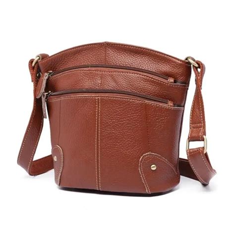 2018 New European Women Genuine Leather Bag Women Messenger Bags Vintage Female Tote Shoulder ...