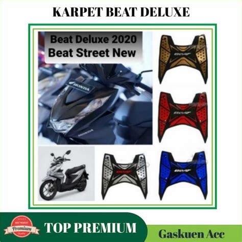 Karpet Pijakan Kaki Honda Beat Deluxe Karet Lazada