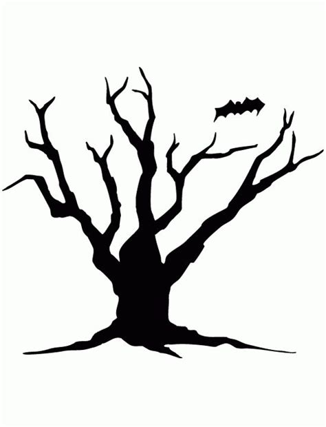 Spooky Tree Template