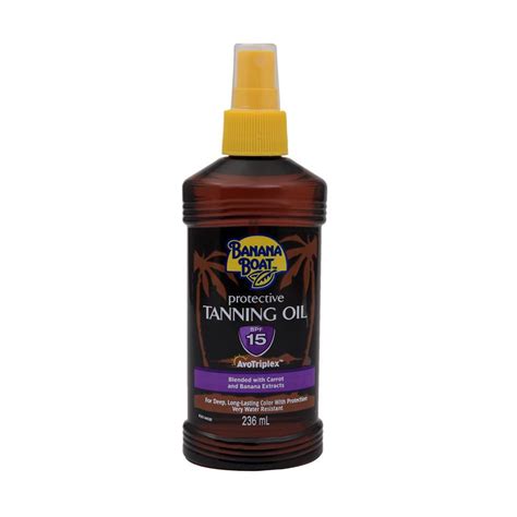 Banana Boat Spf 15 Protective Tanning Oil 236ml Makkah Pharmacy