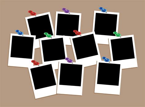 Retro Polaroid Photo Frame Vector Infoupdate Org