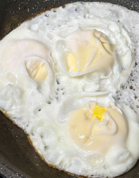 Basted Eggs Fried Steamed Eggs