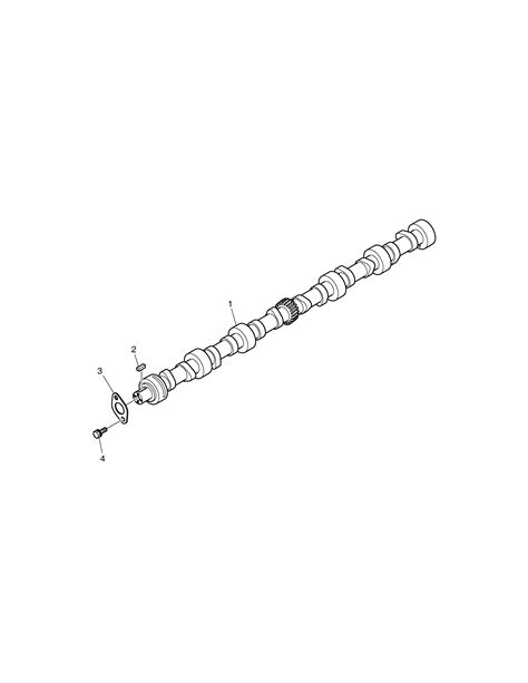 CAMSHAFT DX200A Doosan Parts Catalog Online