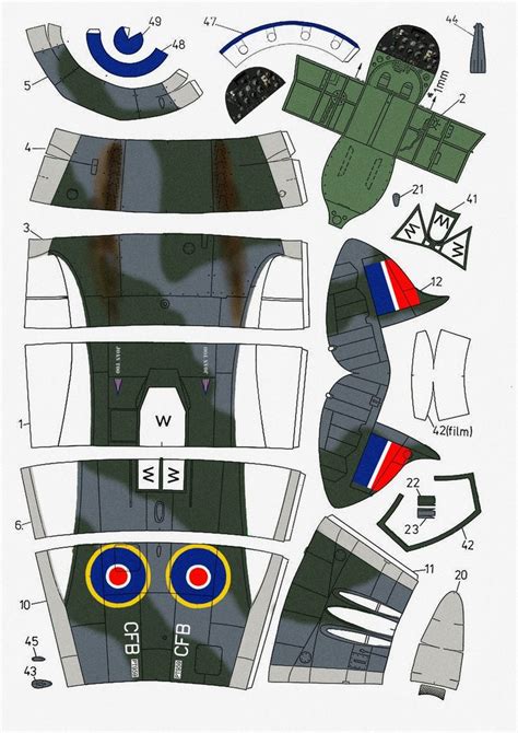 Pin Auf Paper Model Planes