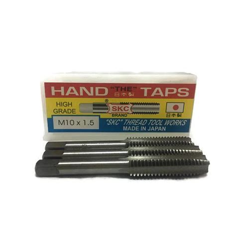 Skc 3 Pc Hand Tap Set M10x15 Made In Japan Shopee Philippines