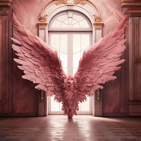 Pink Angel Wings Etsy