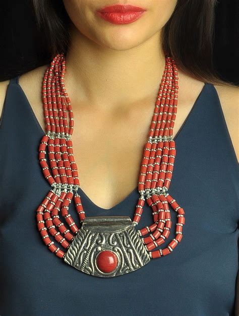 Buy Online At Tribal Necklace Beaded Necklace Necklace