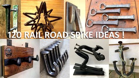 120 Railroad Spike Metal Art Ideas To Make Easy Money Scrap Metal