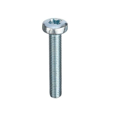 M4x25 Stl Pozi Pan Machine Screw BZP PG Merlin