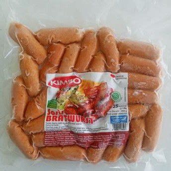 Jual Kimbo Sosis Bratwurst 450gr Isi 25pcs Shopee Indonesia