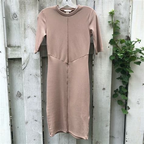 H M Dresses Hm Nude Dress Poshmark