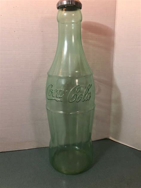 Giant Coca Cola Bottle Coin Bank Almost 2 Feet Tall -- Antique Price Guide Details Page