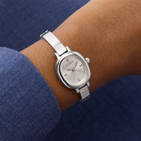 guess penelope mm ladies  silver gwl goldsmiths