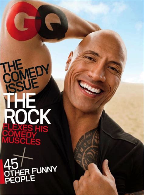 Dwayne 'The Rock' Johnson Covers GQ, Stars in Cheeky Shoot