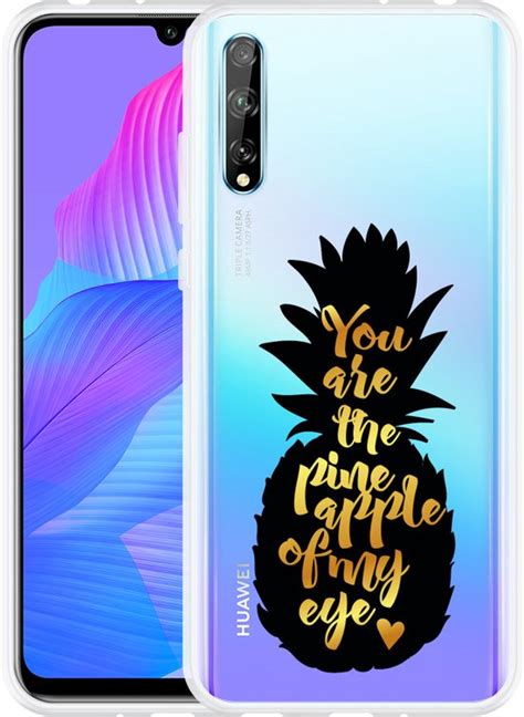 Hoesje Geschikt Voor Huawei P Smart S Big Pineapple Bol