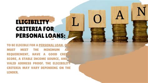 PPT - Eligibility Criteria for Personal Loans PowerPoint Presentation ...