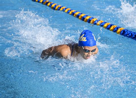 Breaststroke Performances Propel Ucla Swim And Dive To Split Results