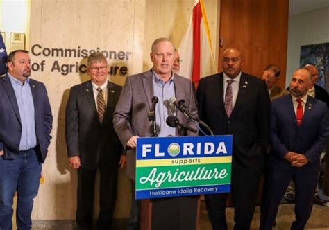 Commissioner Of Agriculture Wilton Simpson Legislative Leaders Launch