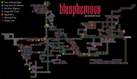 Blasphemous Map for NG+