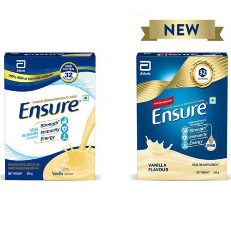 Buy Ensure Vanilla Powder Refill 200 G Online At Best Price In India