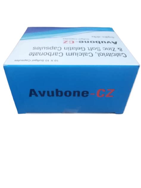 Calcitriol Calcium Carbonate Mg Zinc Sulphate Mg Soft Gel