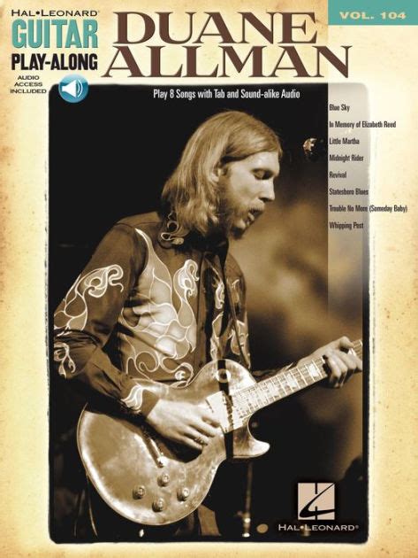 Duane Allman: Guitar Play-Along Volume 104 by Duane Allman | eBook ...