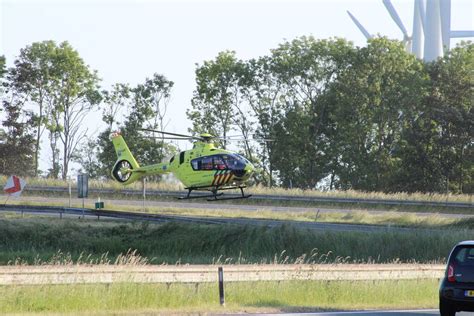 Ernstig Ongeval Op Afrit Van Snelweg Rijksweg A7 L 110 2 In Bolsward