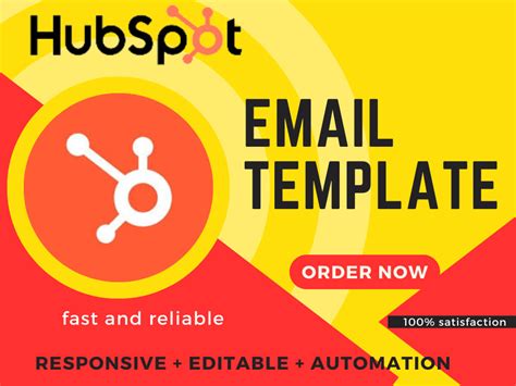 HubSpot Newsletter Template Design & Development | HTML Email Template ...