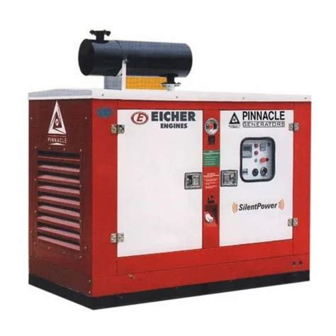 Silent Or Soundproof Air Cooling 100 Kva Eicher Diesel Generator 230