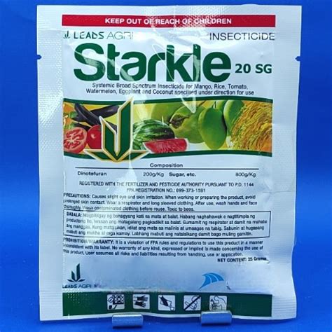 LEADS AGRI STARKLE 20 SG DINOTEFURAN 25 GRAMS Shopee Philippines