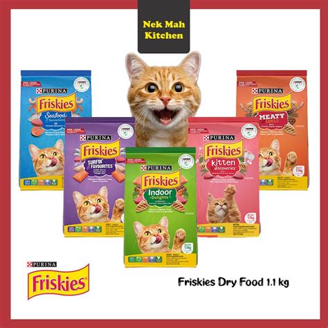 Purina Friskies Dry Cat Food Pack 1 1kg Shopee Malaysia