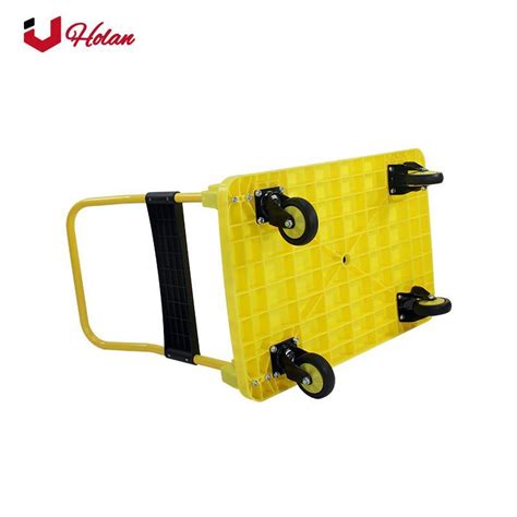 Uholan B Industrial Foldable Plastic Platform Hand Truck Trolley