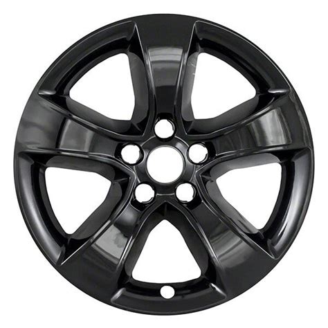 Dodge Charger GLOSS Black Wheel Skins Hubcaps Wheel Covers 17