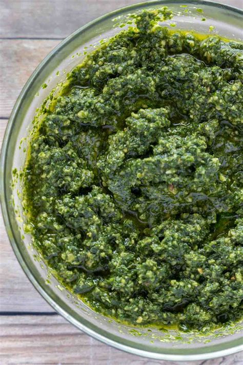 Authentic Italian Pesto Genovese Chef Dennis