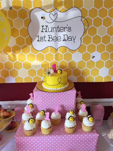 Bumble Bees Birthday Party Ideas Photo 1 Of 19 Catch My Party