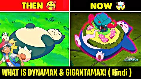 Snorlax Itna Bada Kese 😱 Pokemon Journeys Episode 5 In Hindi Diff Between Dynamax