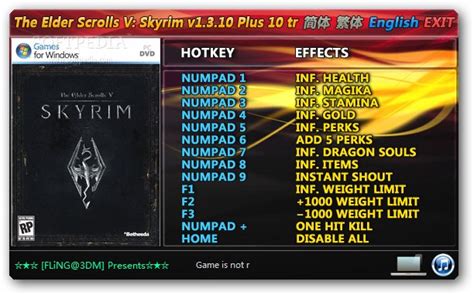 Elder Scrolls V Skyrim Cheats - Elder Scrolls V Skyrim Cheats Testing Room With All