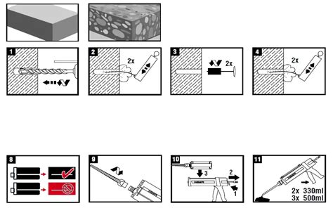 Hilti Hit Hy Injectable Adhesive Anchors Instruction Manual